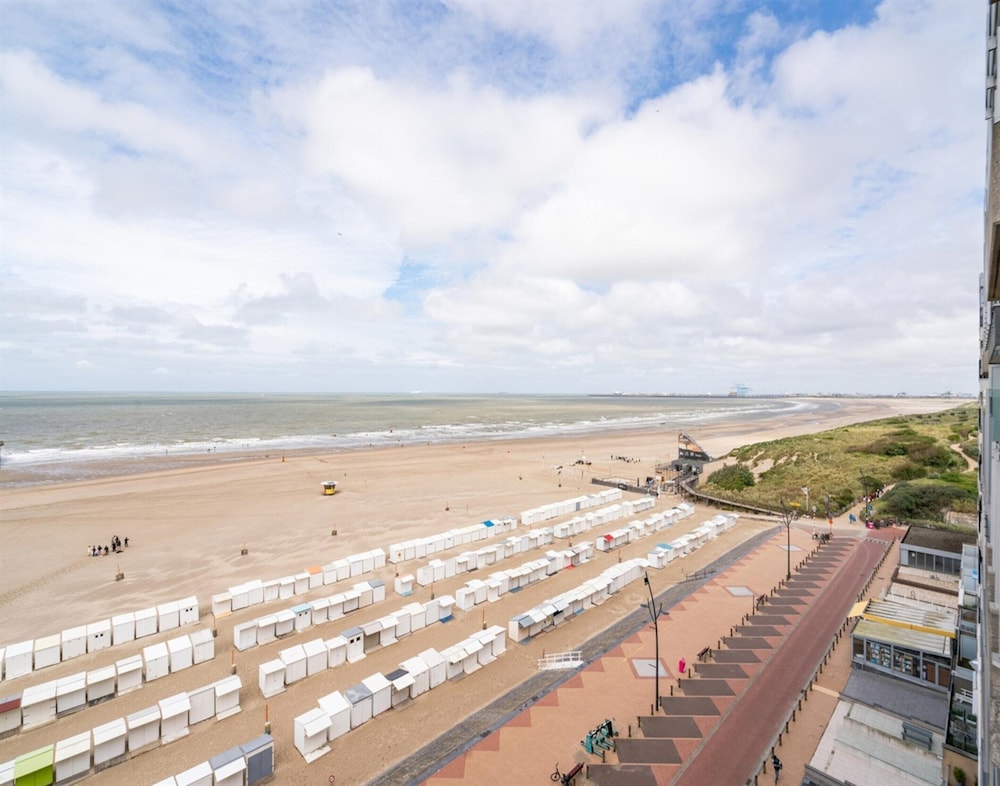 Flat in Knokke With Pier and Sea Views