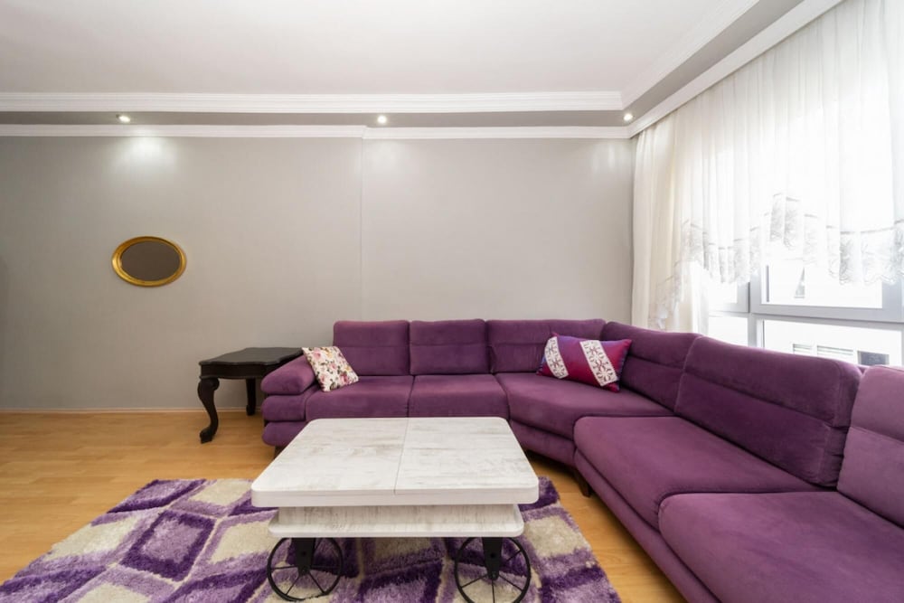 Colorful Flat Close to the Coast in Muratpasa