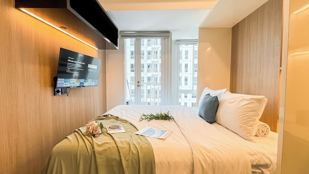 Tranquil And Modern Look Studio At Tokyo Riverside Pik 2 Apartment