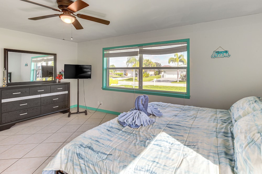 Canal-front, Pet-friendly Cape Coral Retreat!
