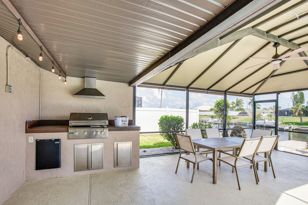 Heated Pool + Dolphin Views: Cape Coral Home!