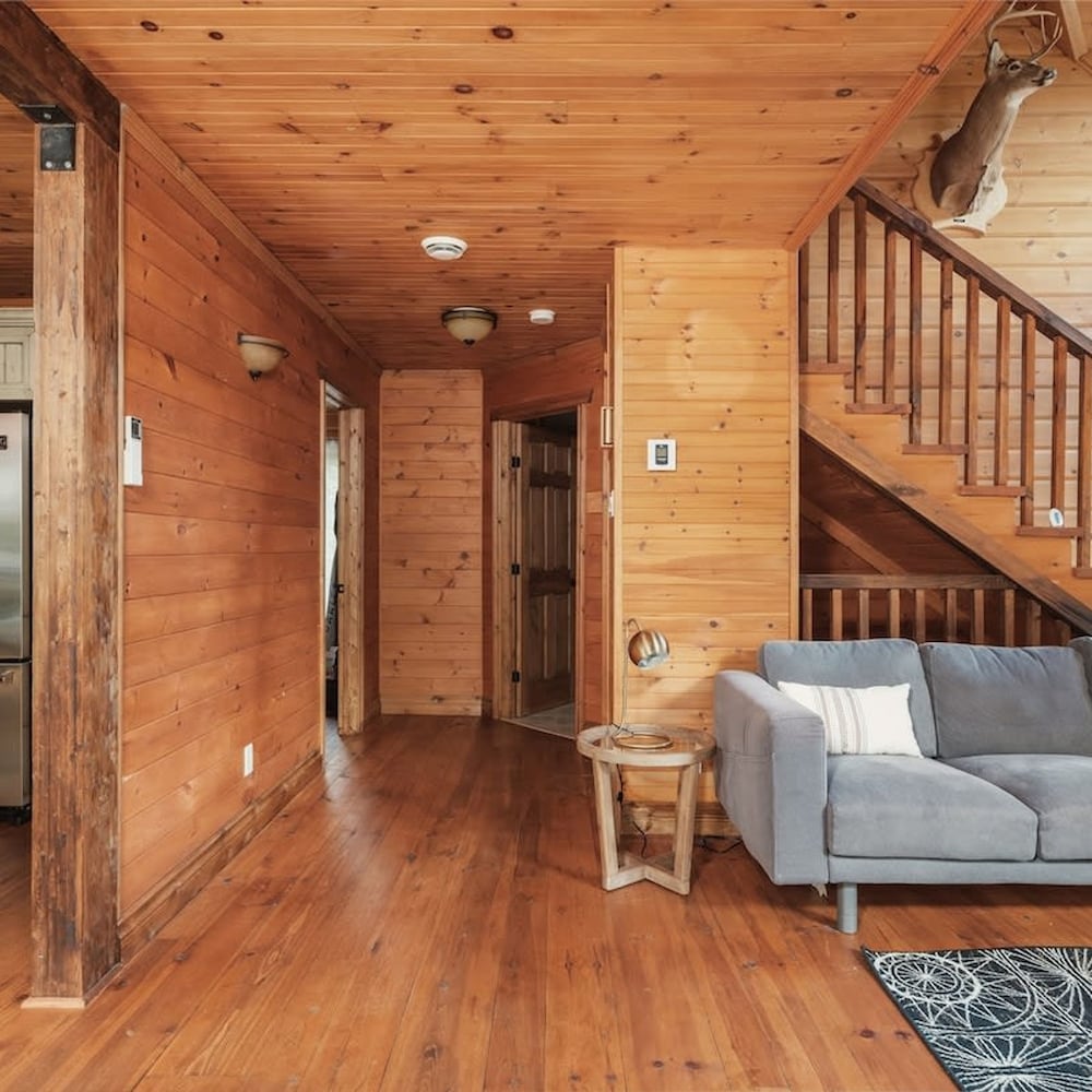 Chalet Bonheur -spa in Nominingue