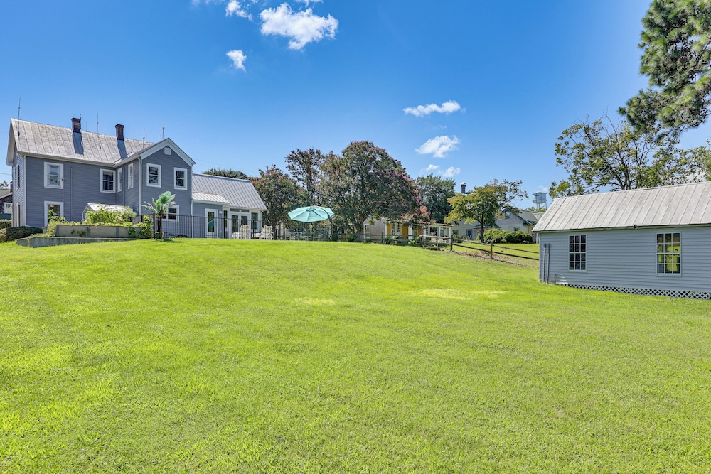 Historic Waterfront Home w/ Dock in Reedville!