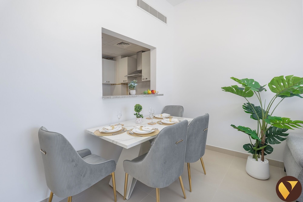 Modern In JVC With Balcony Pool & Gym