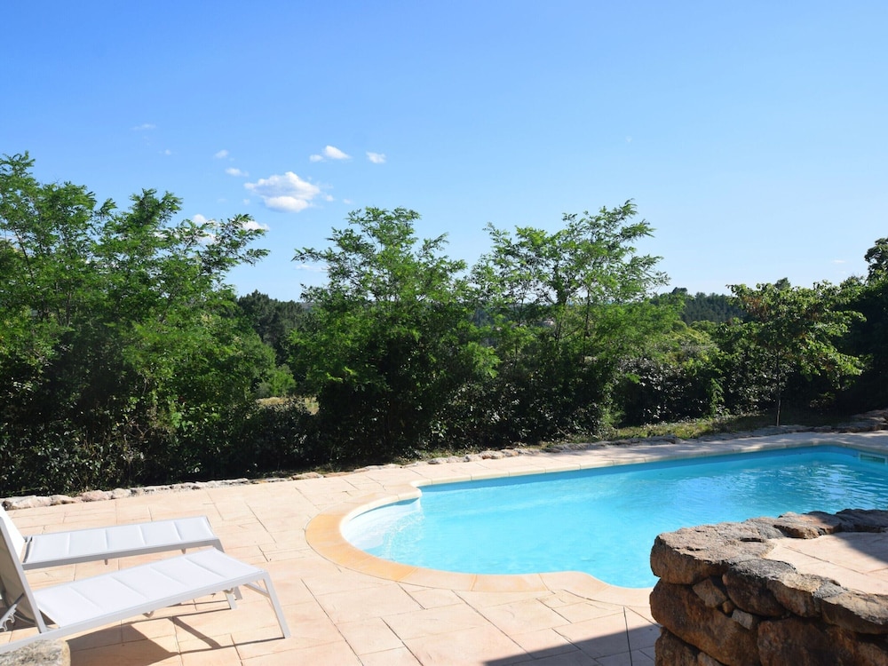 Lovely Villa in Joyeuse With Private Swimming Pool