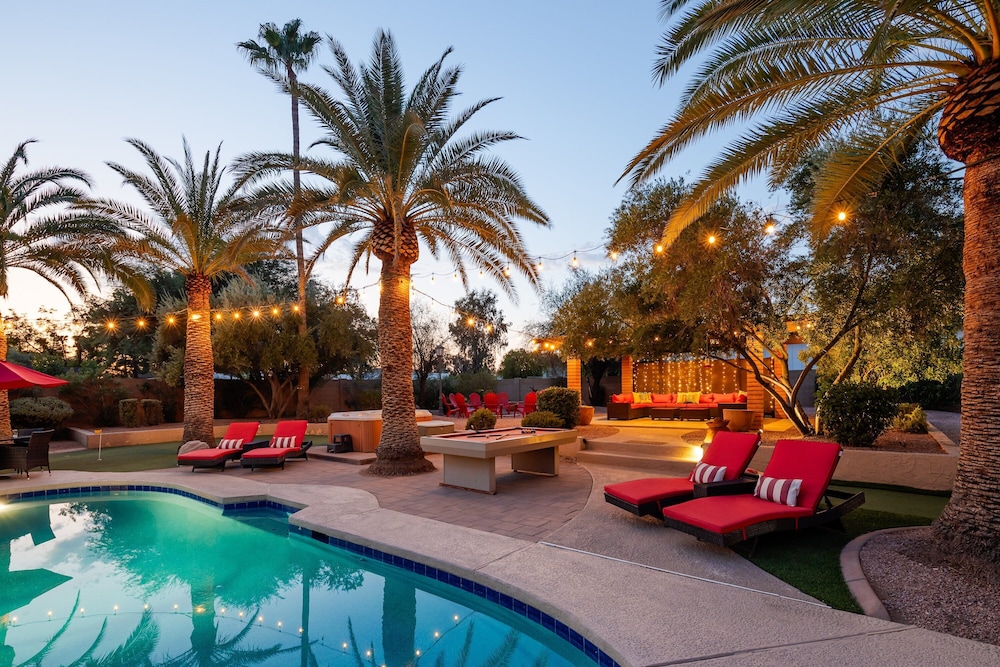 Sunset Palms-pool, Spa & Sports Court-scottsdale