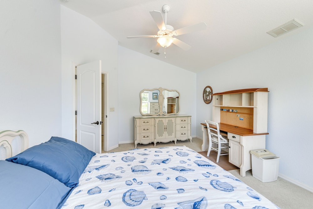 12 Mi to Gulf: Port Charlotte Home w/ Boat Dock