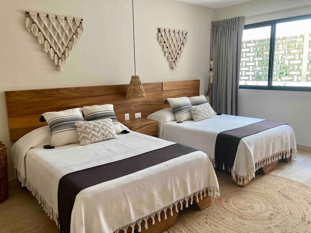 Stunning 2 Bedroom Apartment at Condo With Best Tulum Infinity and Jacuzzi by Waves Management