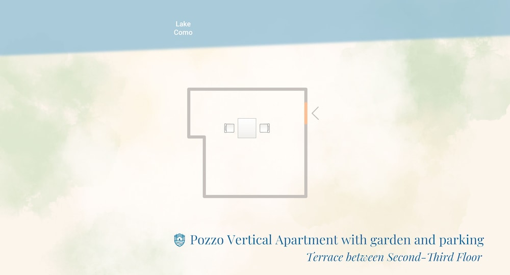 Pozzo Vertical Apartment With Garden and Parking by Rent all Como
