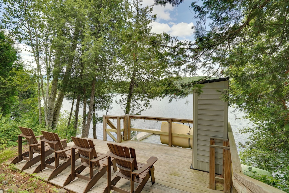 Waterfront Home on Paradox Lake w/ Dock & Views!