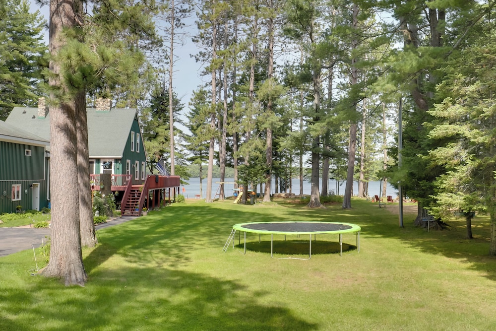 Dock & Views: Lakefront Family Home in Conover!