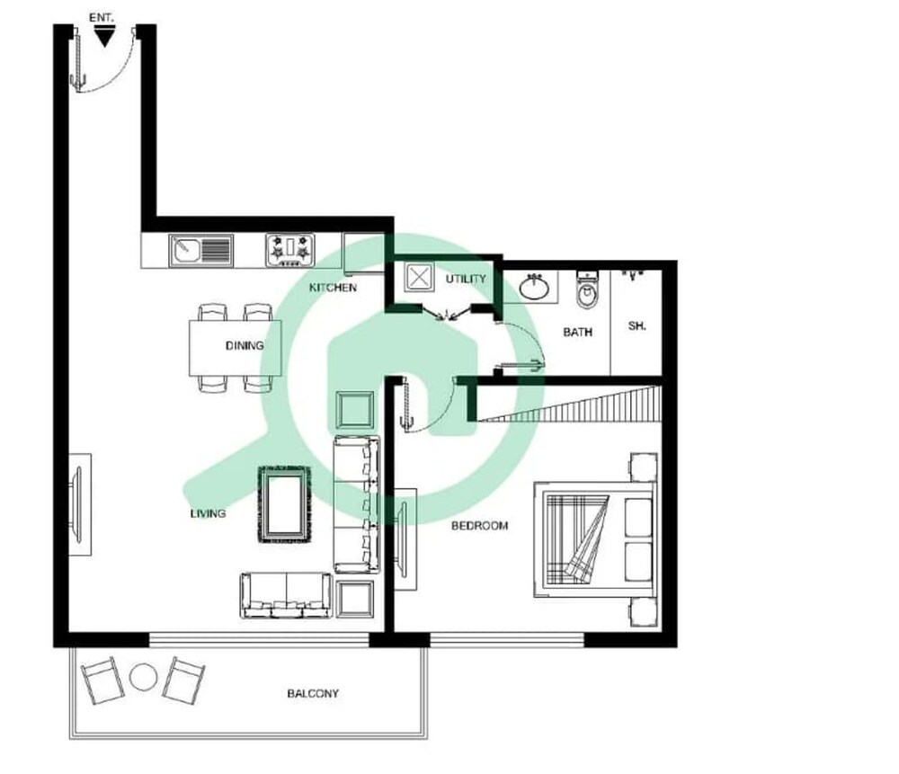 Situated On the Famous JBR With Direct Beach Access