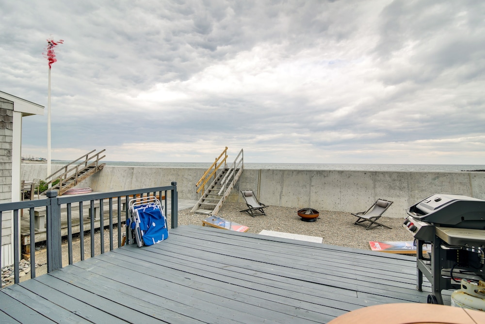 Oceanfront Marshfield Home on Brant Rock Beach