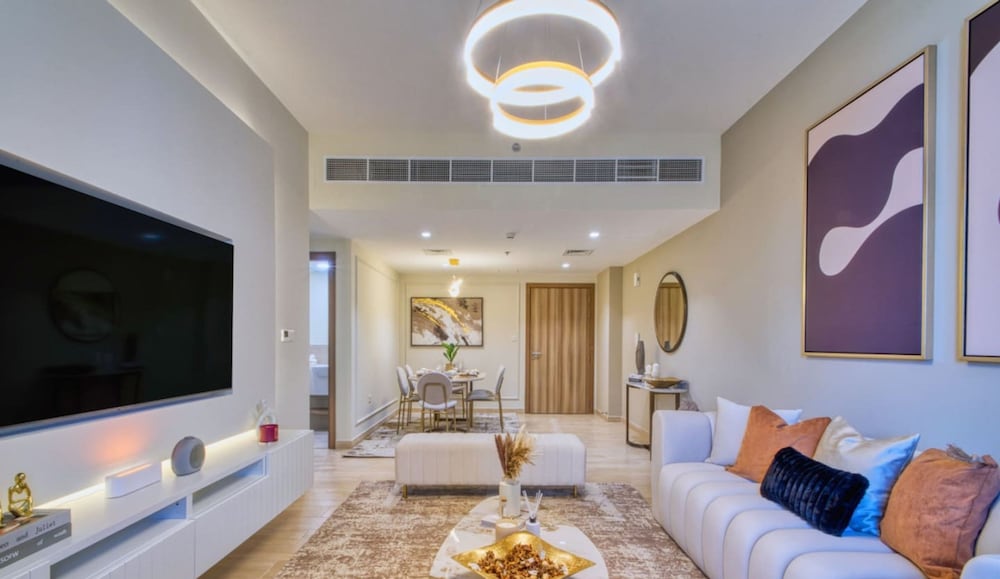 2BR Apt w Dubai Canal Views Near Burj Dubai Mall