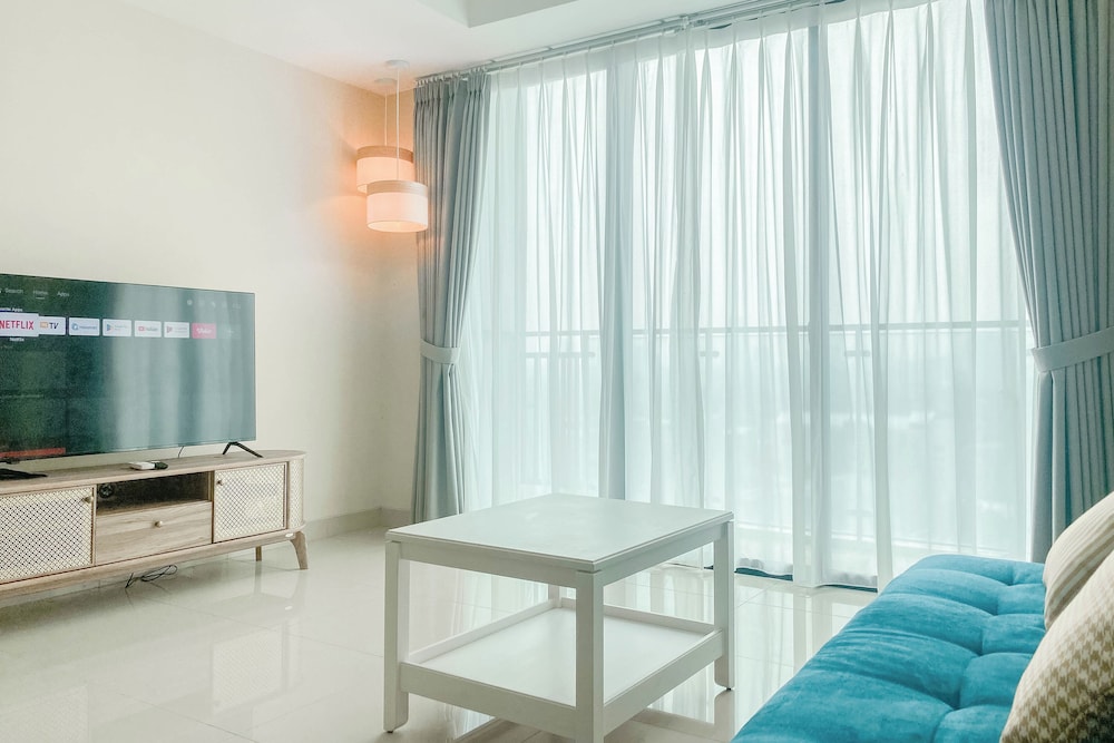 Spacious and Combined 1BR Apartment at Nine Residence
