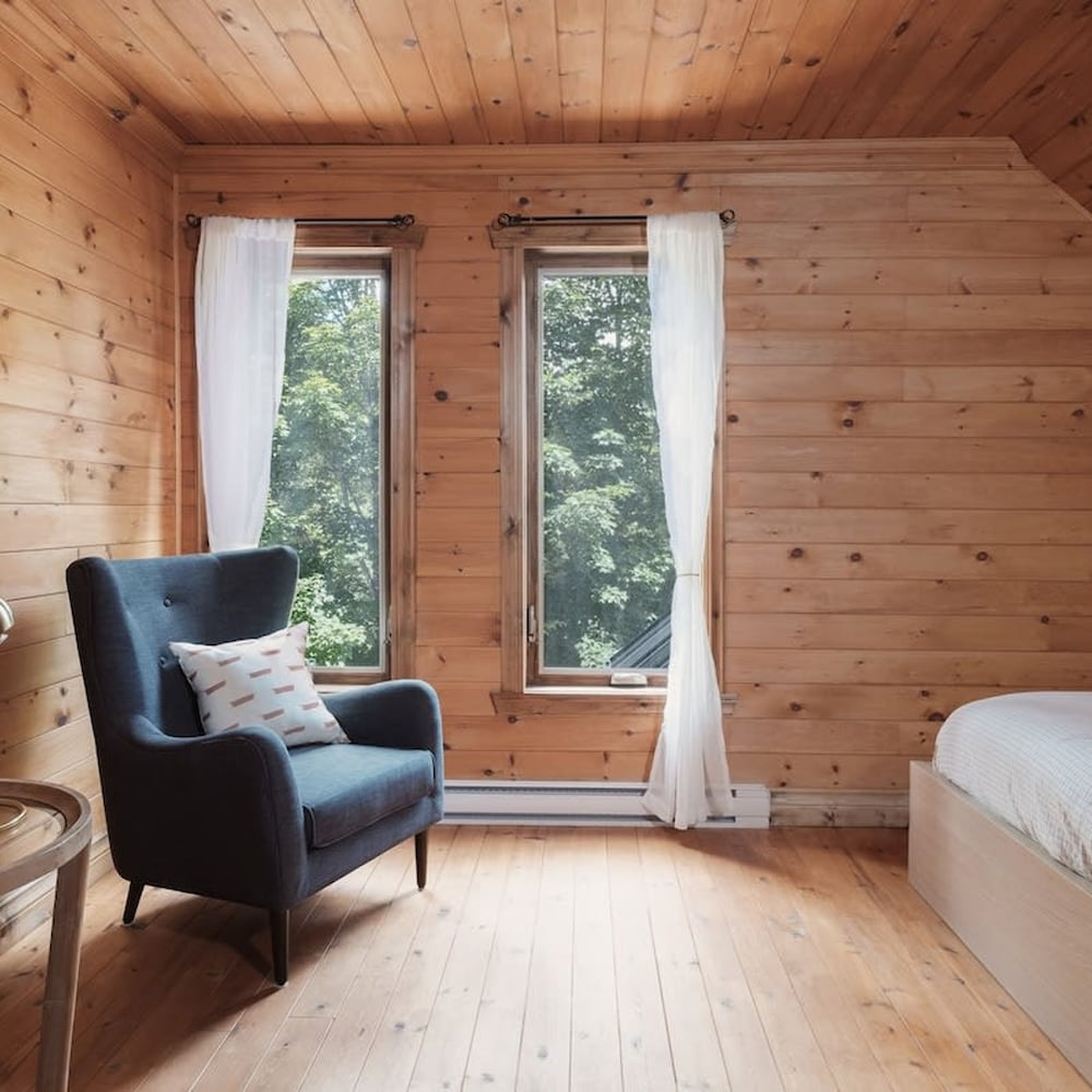 Chalet Bonheur -spa in Nominingue