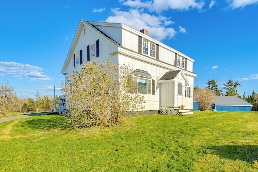 Cherryfield Home w/ Decks On Historic Horse Farm view 4