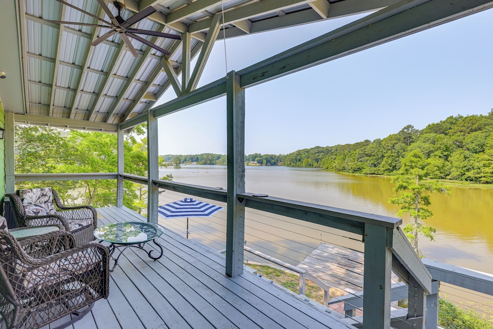 Private On-site Boat Dock: Remote Cabin in Titus