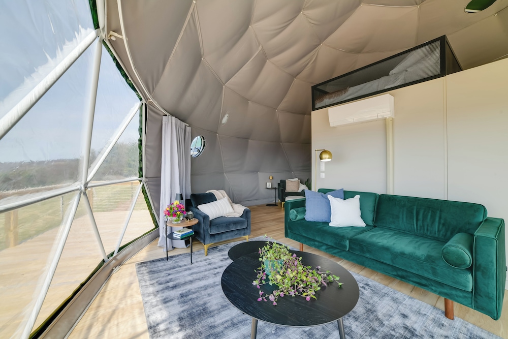 Catskills Glamping at The Deer Dome in Franklin!