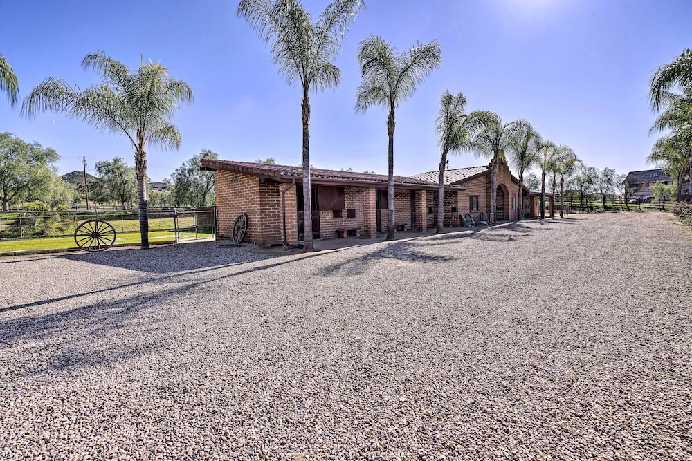 Equestrian Estate w/ Horse Stables & Pool!