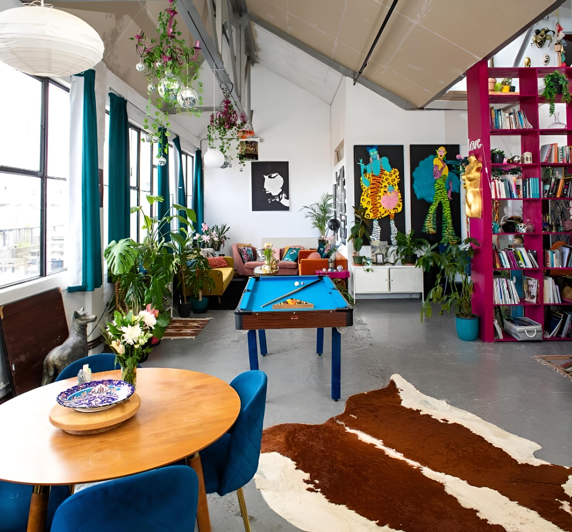 Trendy & Artistic Loft Hideaway, Hackney Wick!