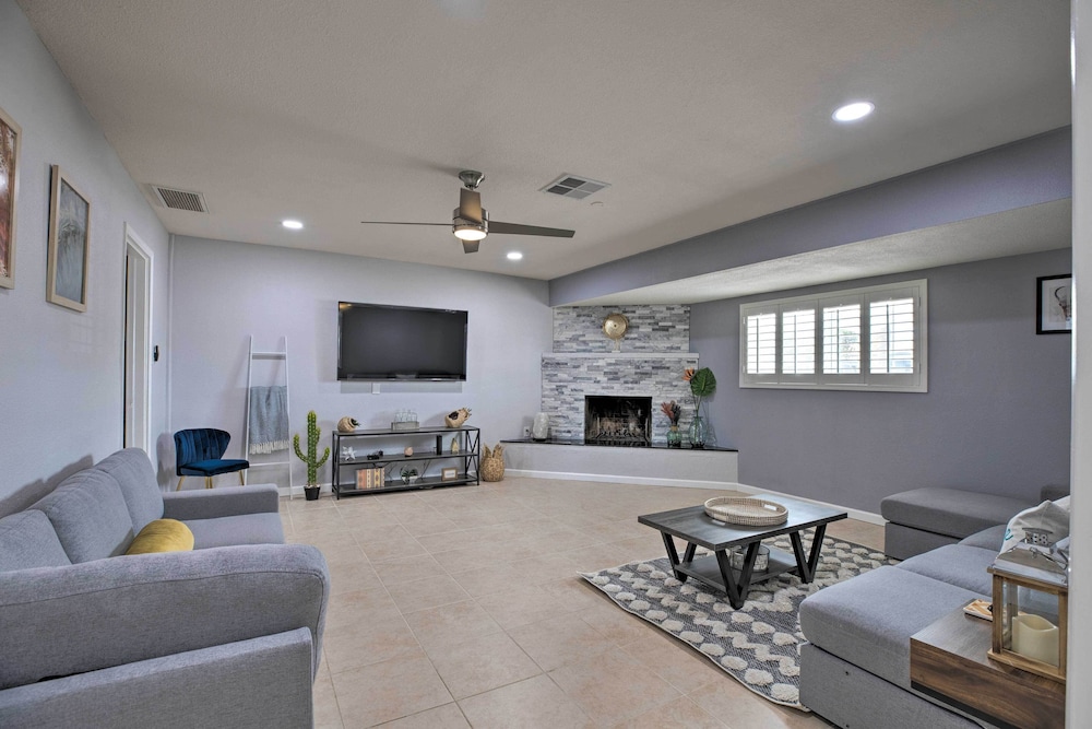 Modern Scottsdale Gem w/ Pool, Games, Patio & More