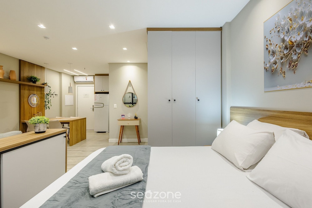 IFT - Ed. Infinity Tower Flat 350m From Meia Praia