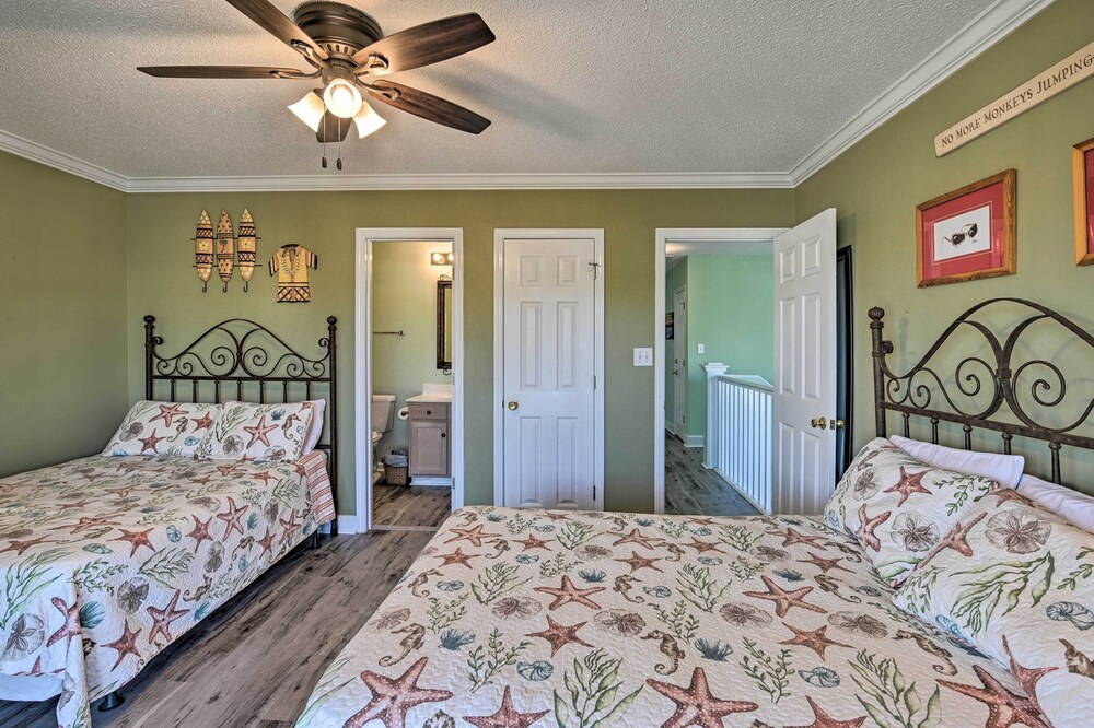 Steps to Pool & Ocean: Surfside Beach Home Base! view 5