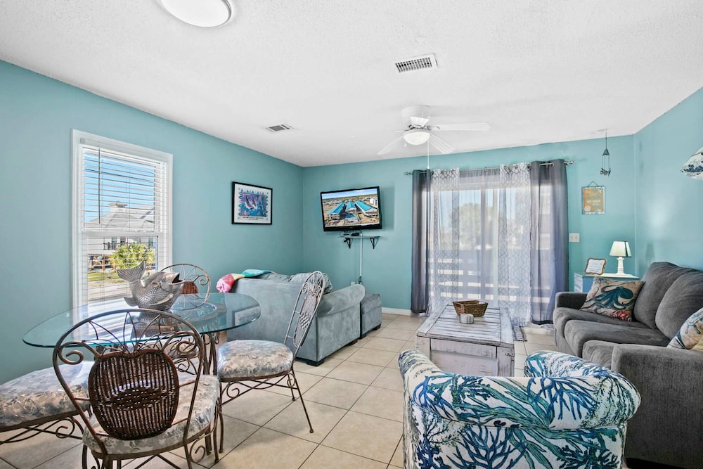 Spacious 2BR Condo With Pool Steps From the Beach