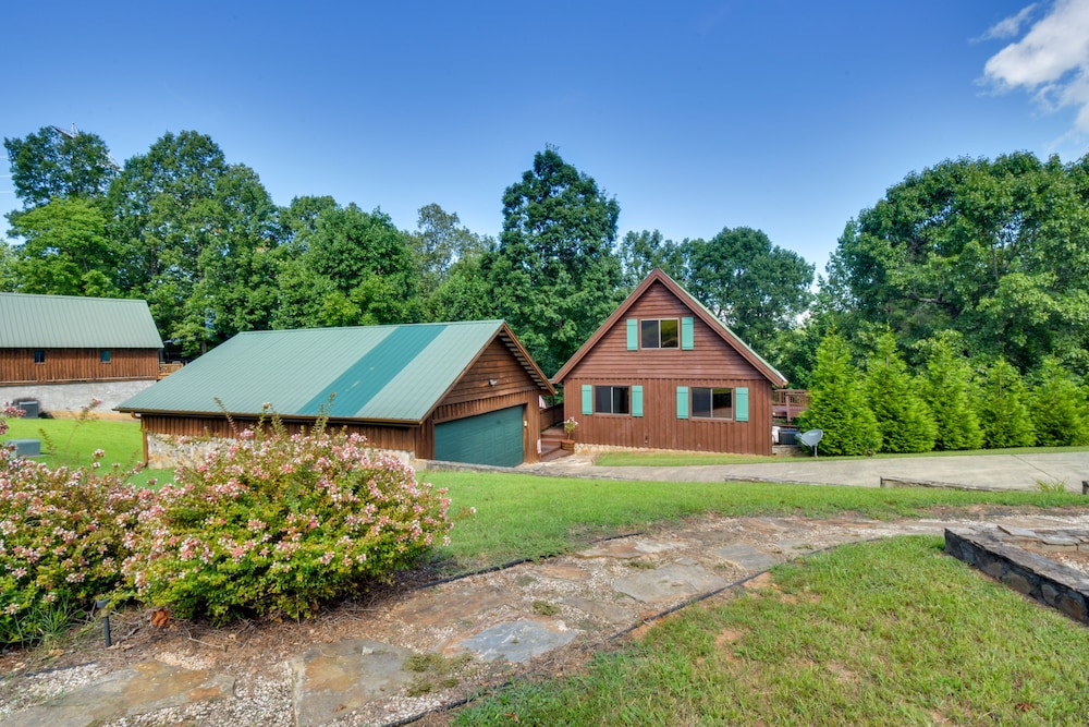 Lakefront Six Mile Vacation Rental w/ Dock