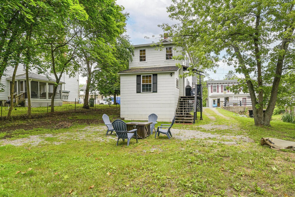 Walk to Town & River: Charming Home in North East!