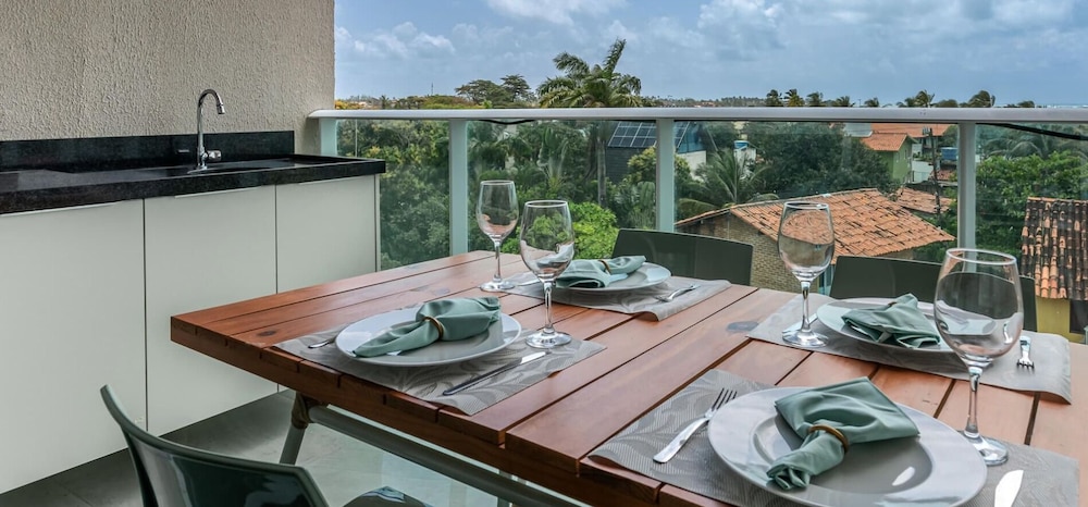 Flat moderno Praia de Serrambi BFS312