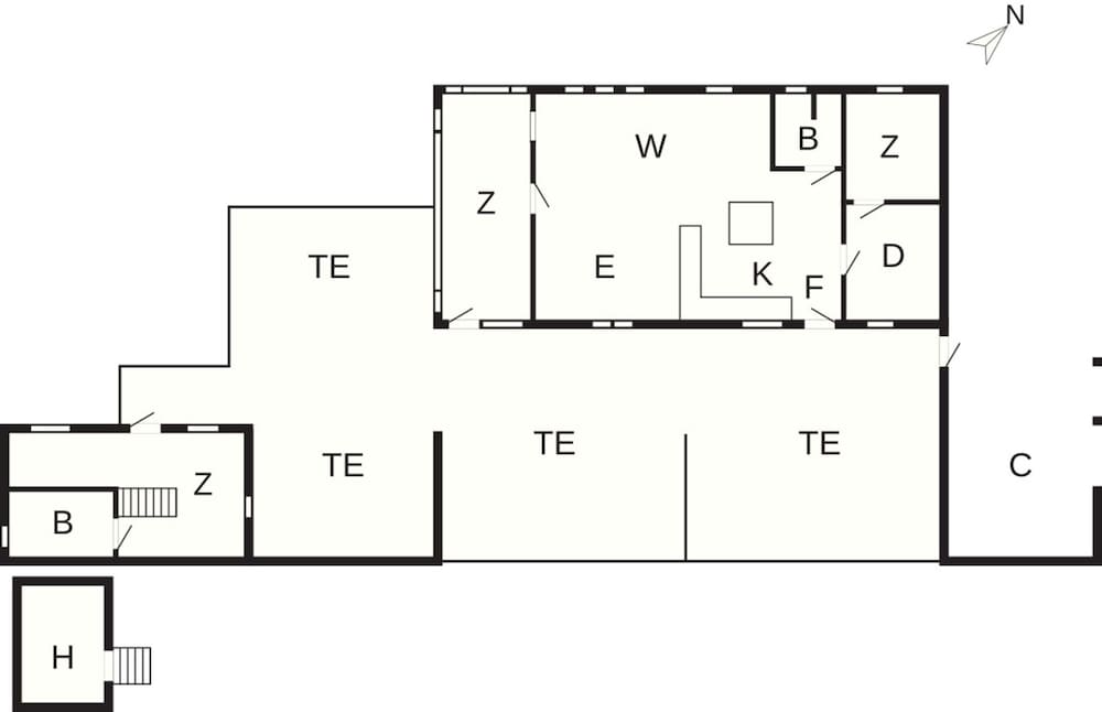 5 Person Holiday Home in Hals