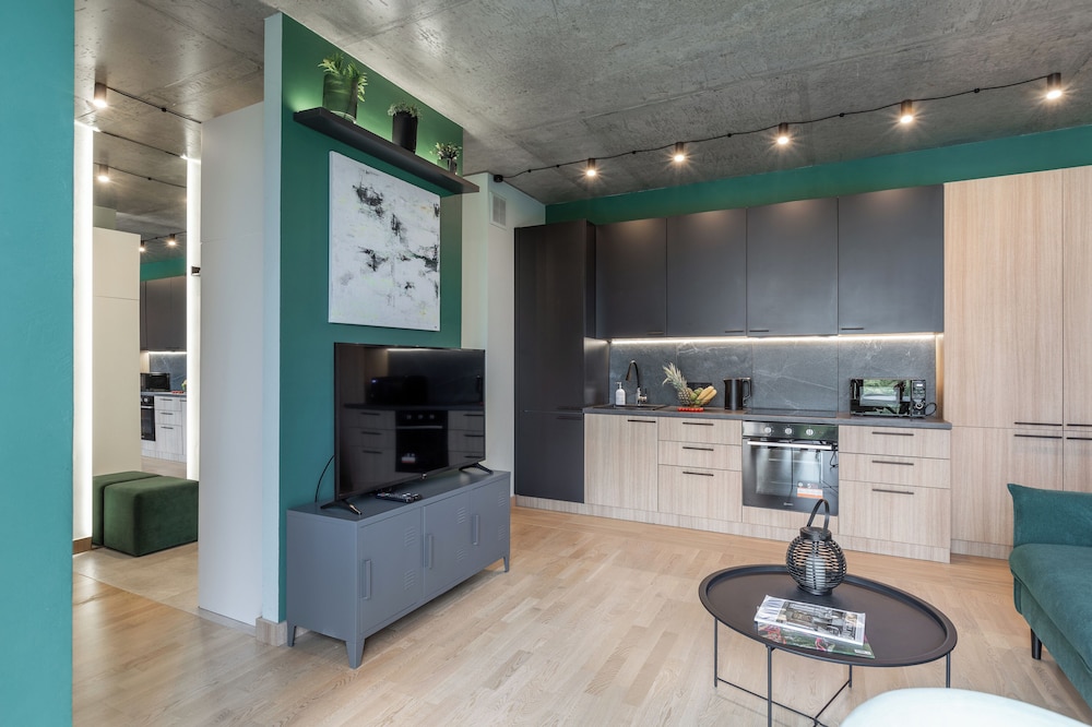Stylish apartment with a view of Park