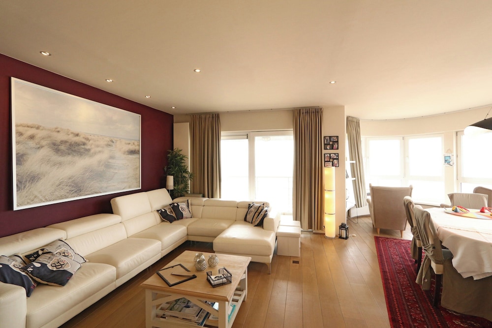 Apartment in Het Zoute With Sea Views