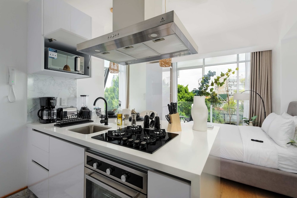 w Cozy Loft w Perfect View in Roma Norte