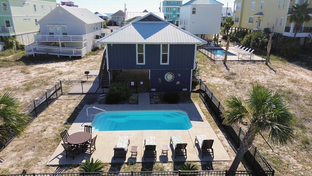 Beach Home With Private Pool & Beach Access- Sleeps 4