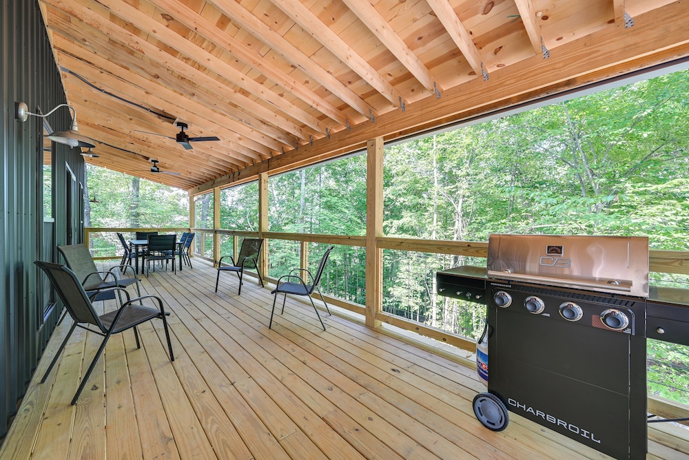 Lake & Boat Launch Access: Modern Monticello Home