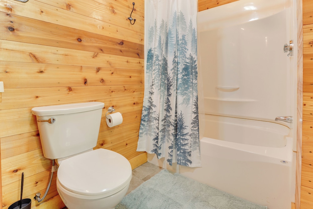 Fish + Hike: Wooded Home w/ Deck in Dexter