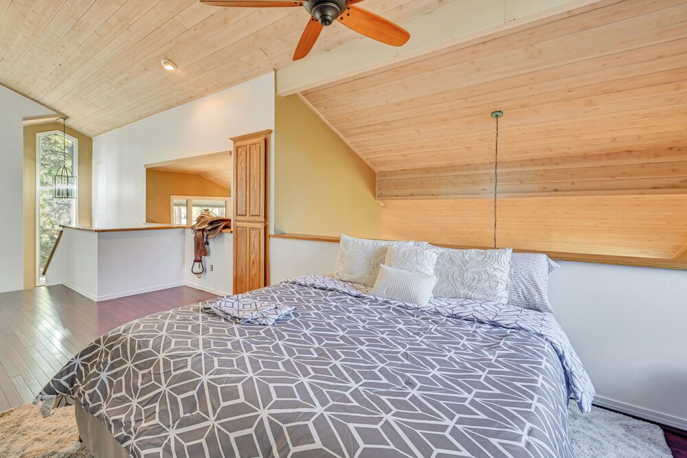 Forested Home in Flagstaff w/ Large Deck & Grill!