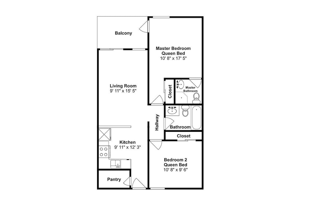 A Place At The Beach Iii 9520-2b 2 Bedroom Condo