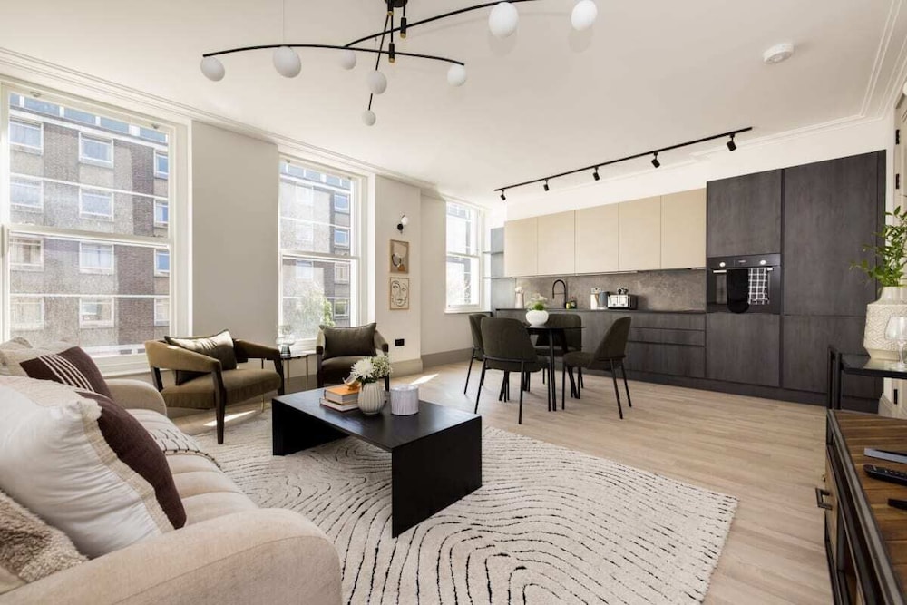 The Brunswick Square Retreat - Glamorous 1bdr Flat