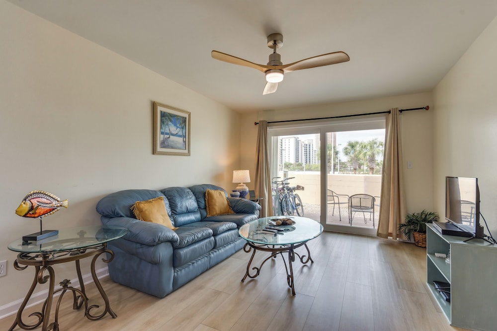Walk to Orange Beach: Family Condo w/ Patio