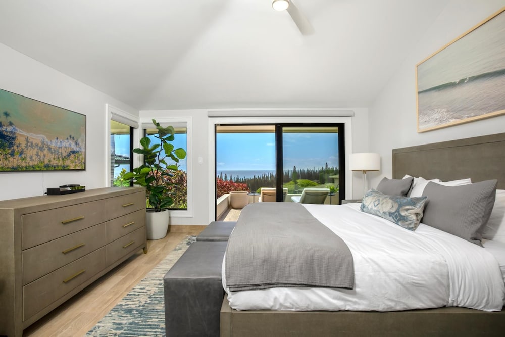 Kapalua Golf Villas KBM Resorts 3 Free Rental Cars Beautiful Remodel 3 Units, 6 Bedrooms Ml-2327