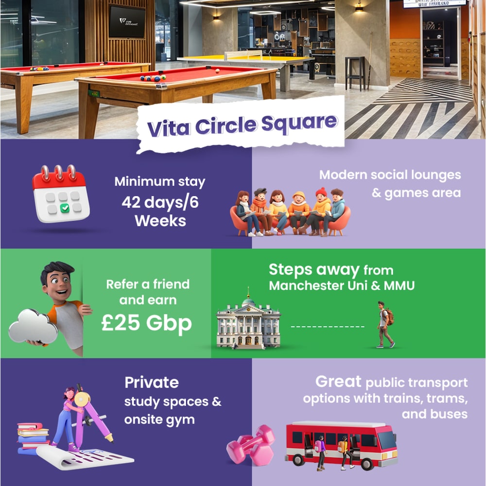 Vita Student-Only Circle Square