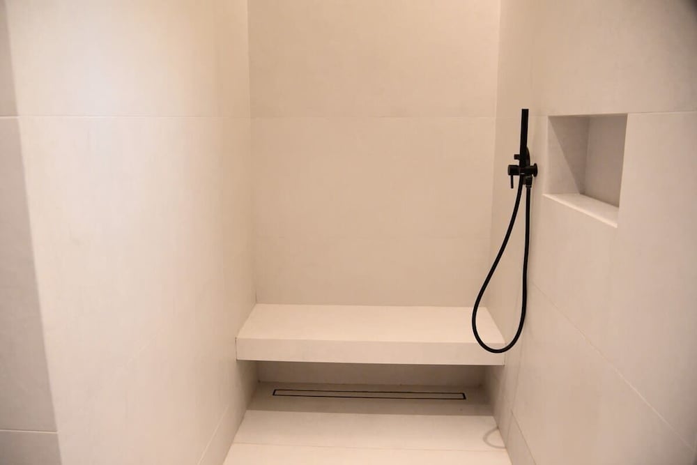 White and Black Cozy Suite in Aegina