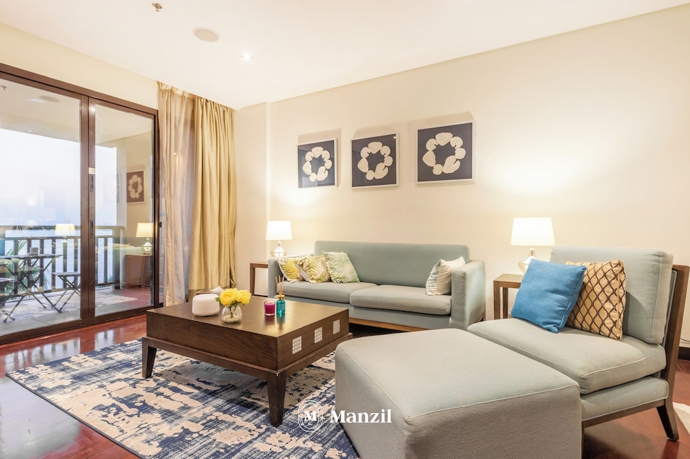 Manzil - 1BR in Palm with Sea View