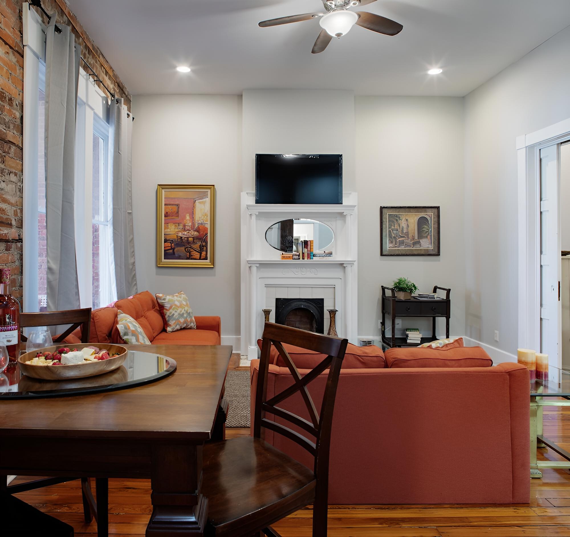 Newly Renovated Historic District Apt view 4
