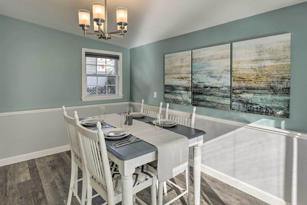 Pet-friendly Revere Getaway, Steps From the T!