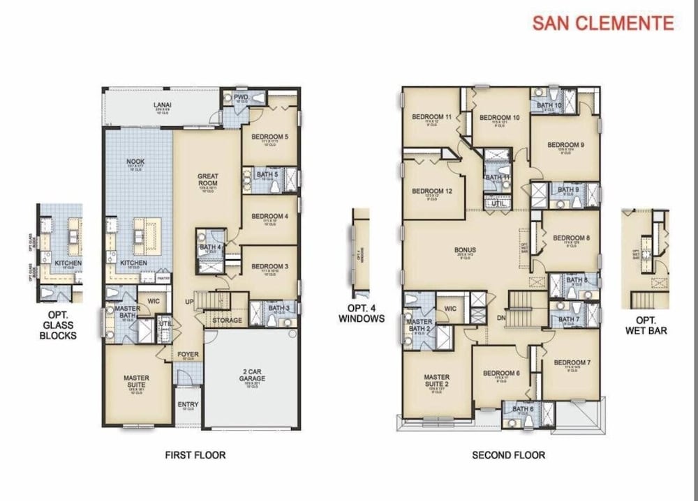 12br Resort Villa With Pool & Spa Near Disney 12 Bedroom Home